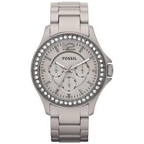 Watch strap Fossil CE1062 Ceramics Ivory